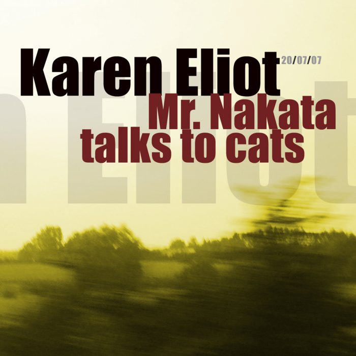 Mr. Nakata talks to cats