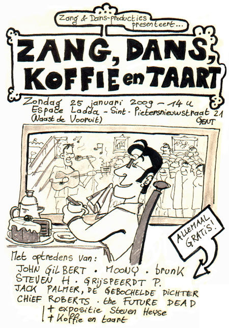 Zang, dans, koffie en taart!